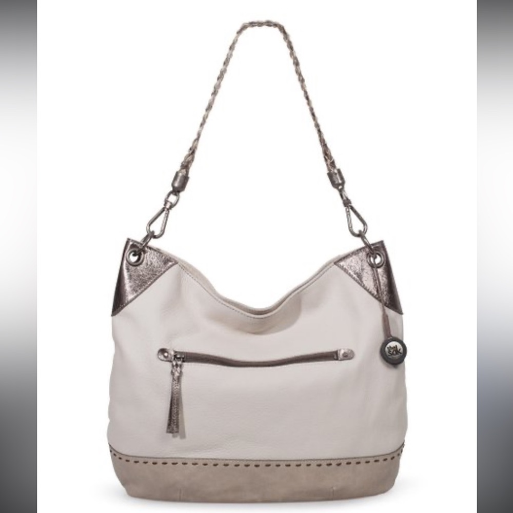 The Sak Indio Color Block Demi Shadow Hobo Bag - image 3